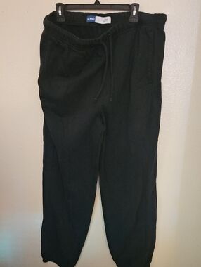 Old Navy Black Men's Sweatpants Joggers with Drawstring